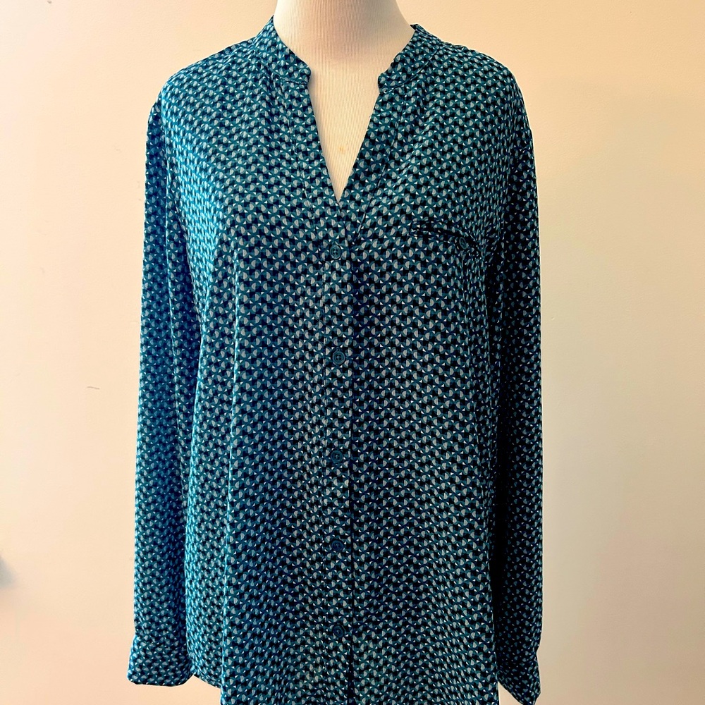 KUT FROM THE CLOTH NWT women’s long sleeve blouse size large